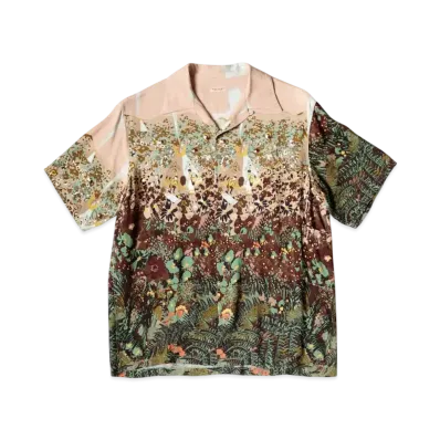 KAPITAL Navaholland Aloha Shirt "Light Pink"