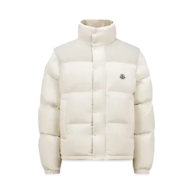 MONCLER Re/Icons Men's Verone Short Down Jacket "White"