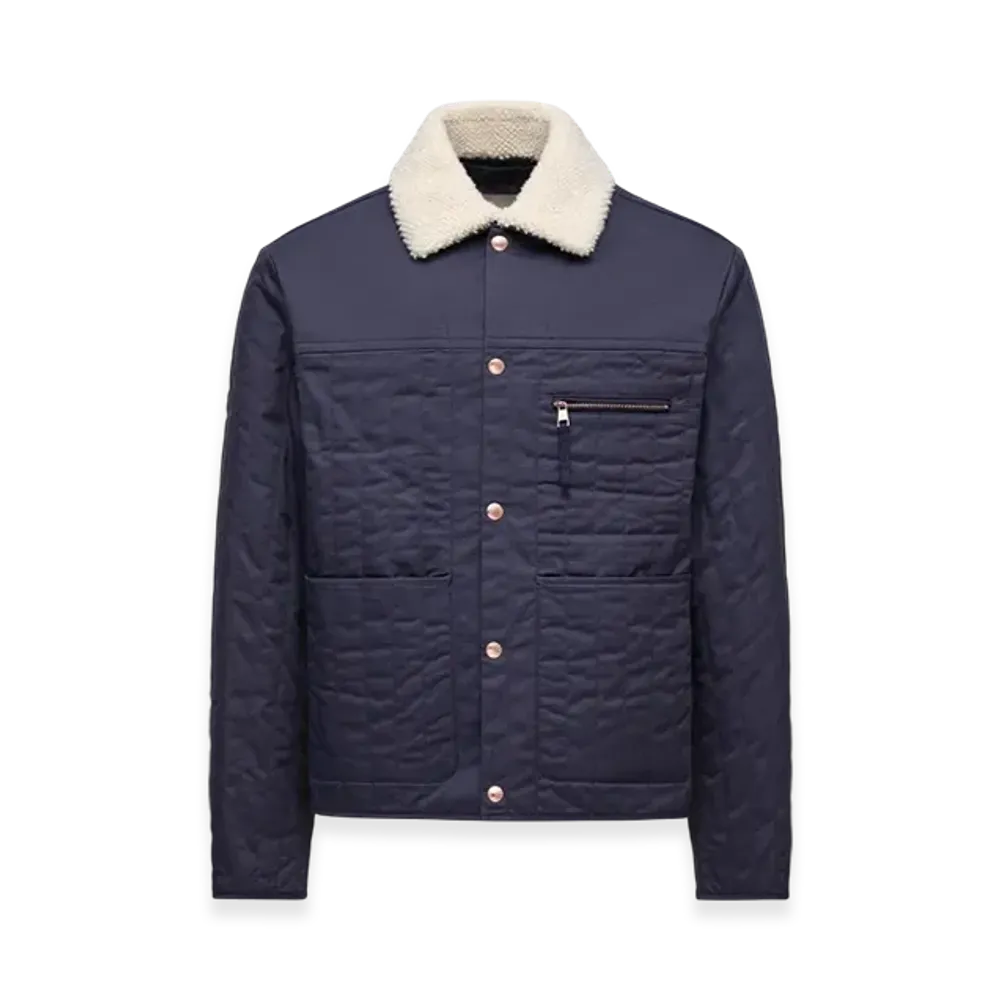MONCLER x Gilga Farm by Donald Glover Kishus Padded Shirt Jacket "Navy"