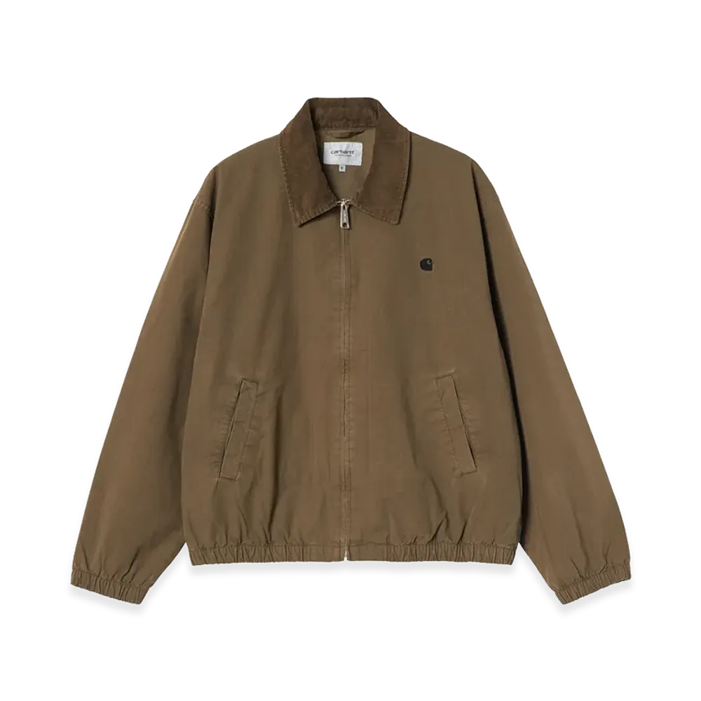 Carhartt WIP Madison Ripstop Jacket "Dark Beech/Black(Garment Dyed)"