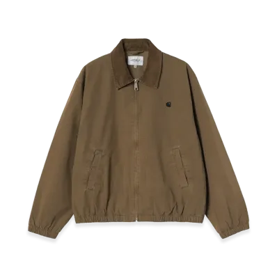 Carhartt WIP Madison Ripstop Jacket "Dark Beech/Black(Garment Dyed)"