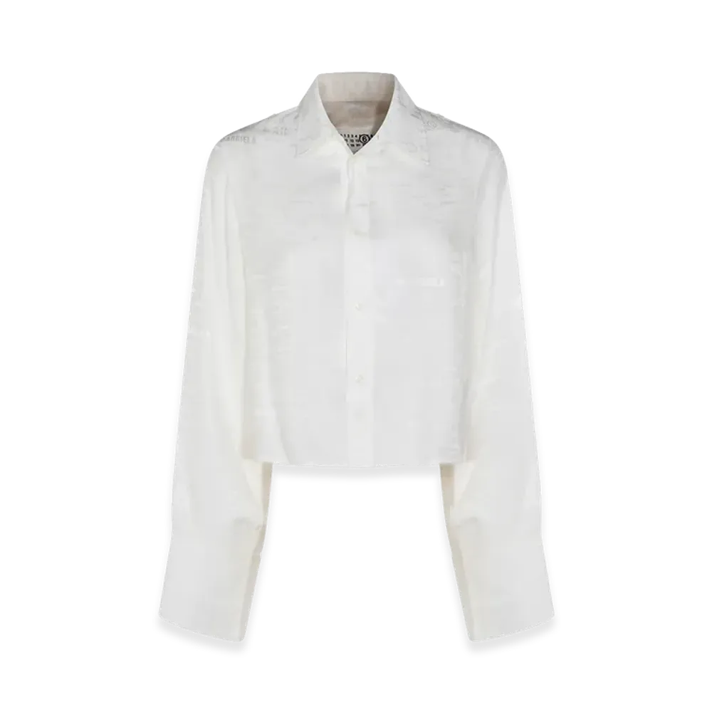 MM6 Maison Margiela Women's Shirts Anthracite "White"