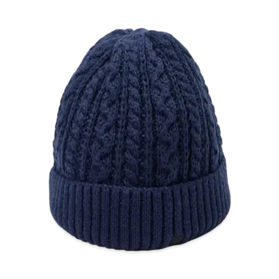 DAIWA PIER39 Tech Cable Watch Cap "Navy"