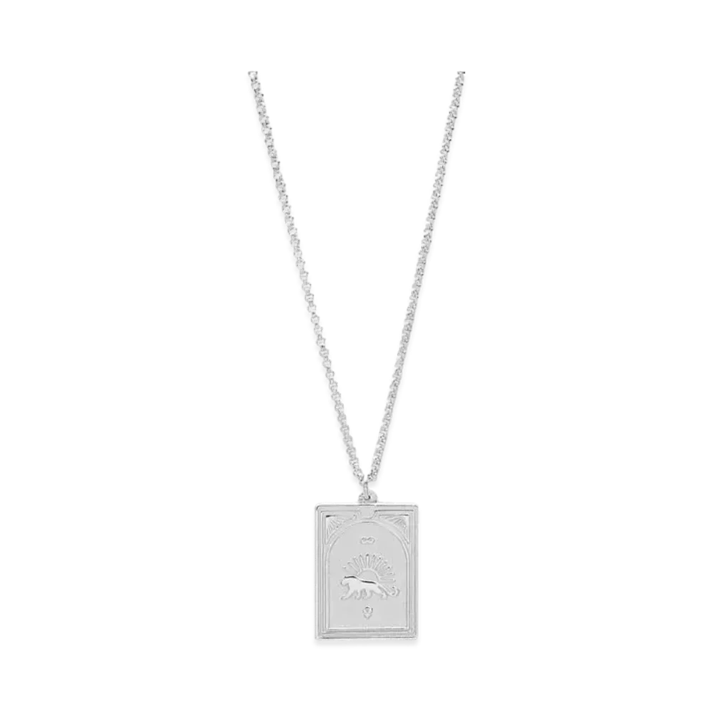 TOMWOOD Tarot Strength Pendant "Silver"