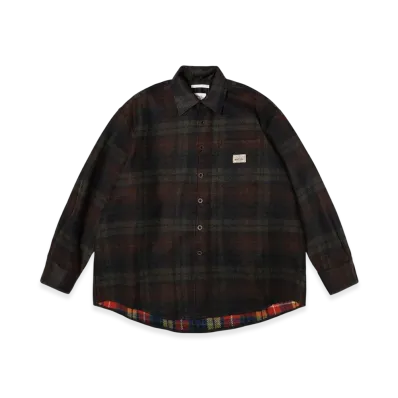 Stussy x Our Legacy Work Shop Borrowed Shirt "Coated Plaid"