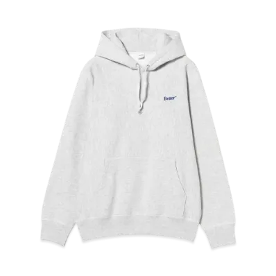 BEAMS x Better (TM) Gift Shop Standard Logo Gray Hooded Sweatshirt "Gray"