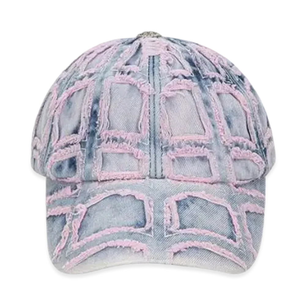 THUG CLUB Denim Web Cap "Pink"