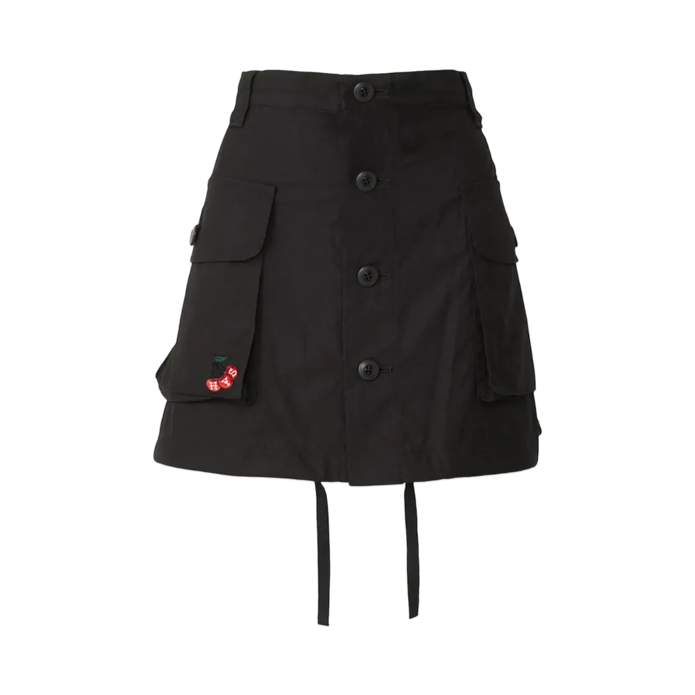 HYSTERIC GLAMOUR Military Skirt "Black"
