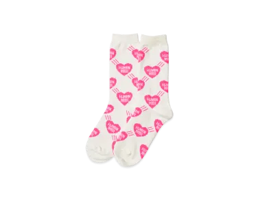 HUMAN MADE Heart Socks "Pink"