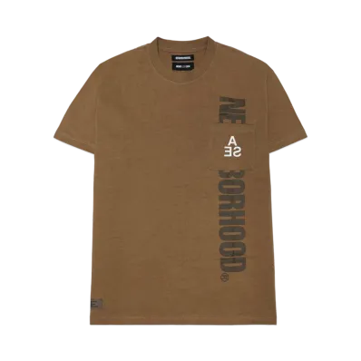NEIGHBORHOOD NHWDS-4 / C-TEE . SS "Brown"