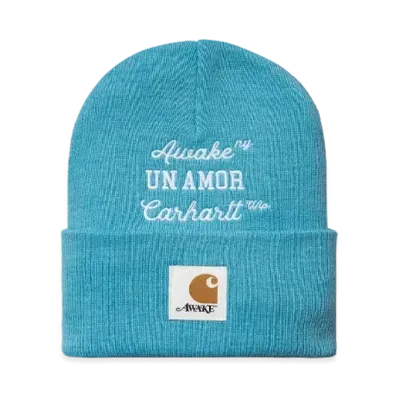 Carhartt WIP x AWAKE NY UN Amor Beanie "Blue"