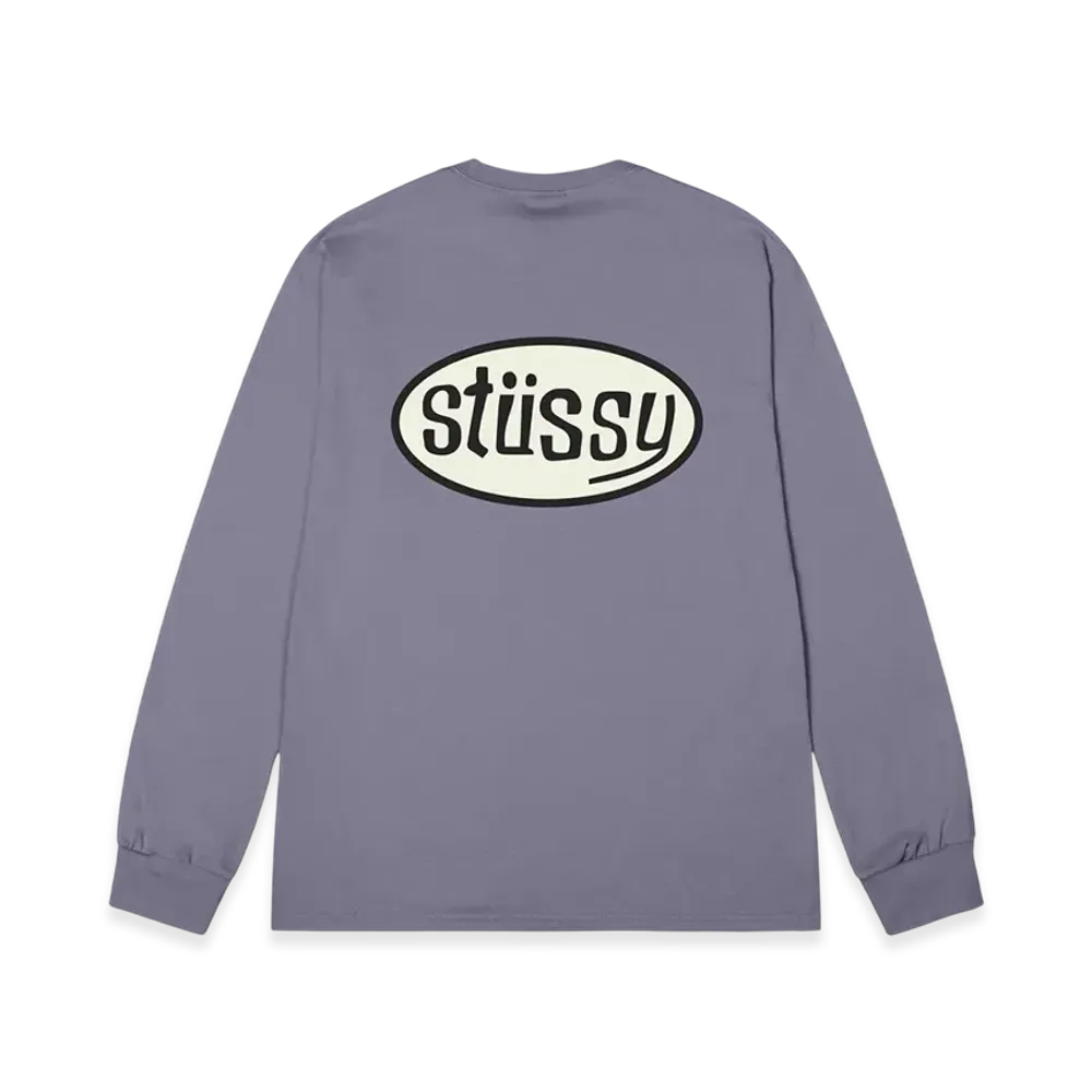 Stussy Pitstop LS Tee "Mauve"