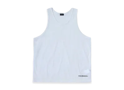 SEDAN ALL-PURPOSE OD Logo Mesh Tank Top "White"