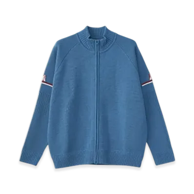 HYSTERIC GLAMOUR See No Evil Patch Jumper "Blue"