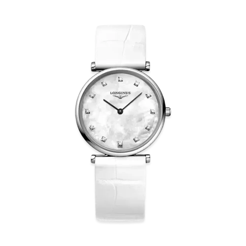 Longines La Grande Classique de Longines 29.00mm "White Mother-of-Pearl/Stainless Steel/White" L4.512.4.87.0