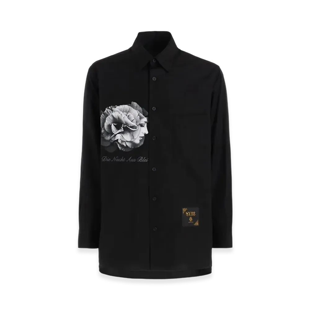 S'YTE x Koichi Iyoda Artwork Printed Shirt -Die Nacht Aus Blei- "Black"