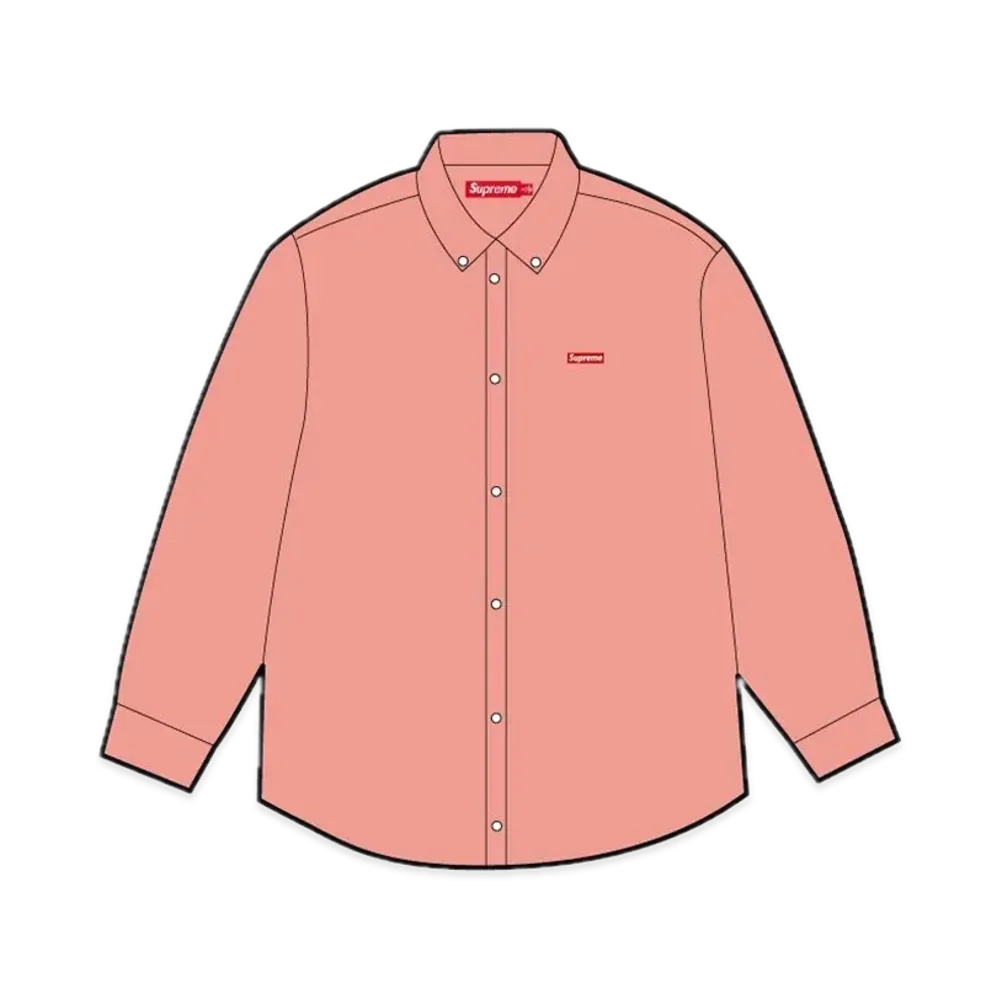 Supreme Small Box Denim Shirt "Pink" (25SS)