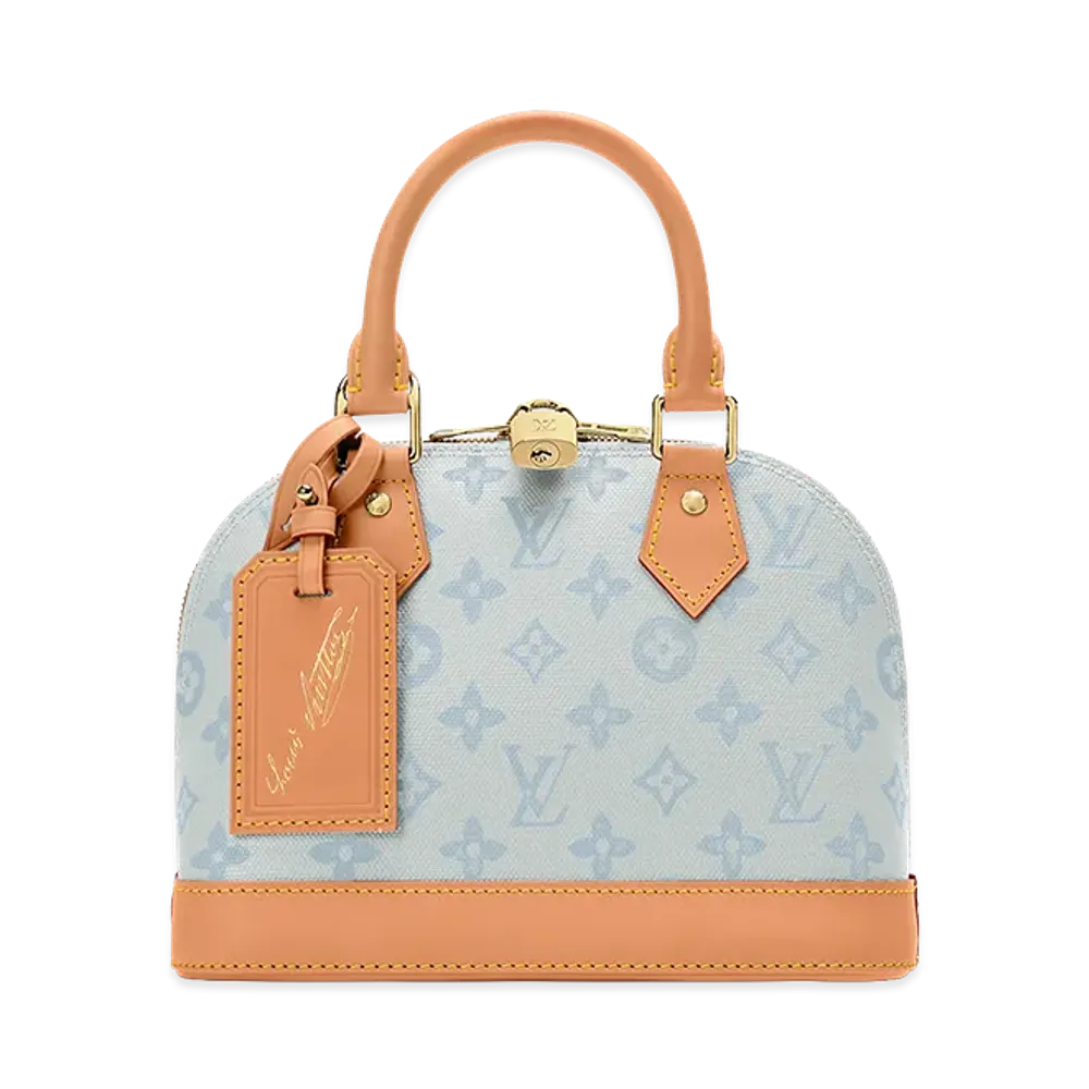 Louis Vuitton Alma BB Monogram "Blue"