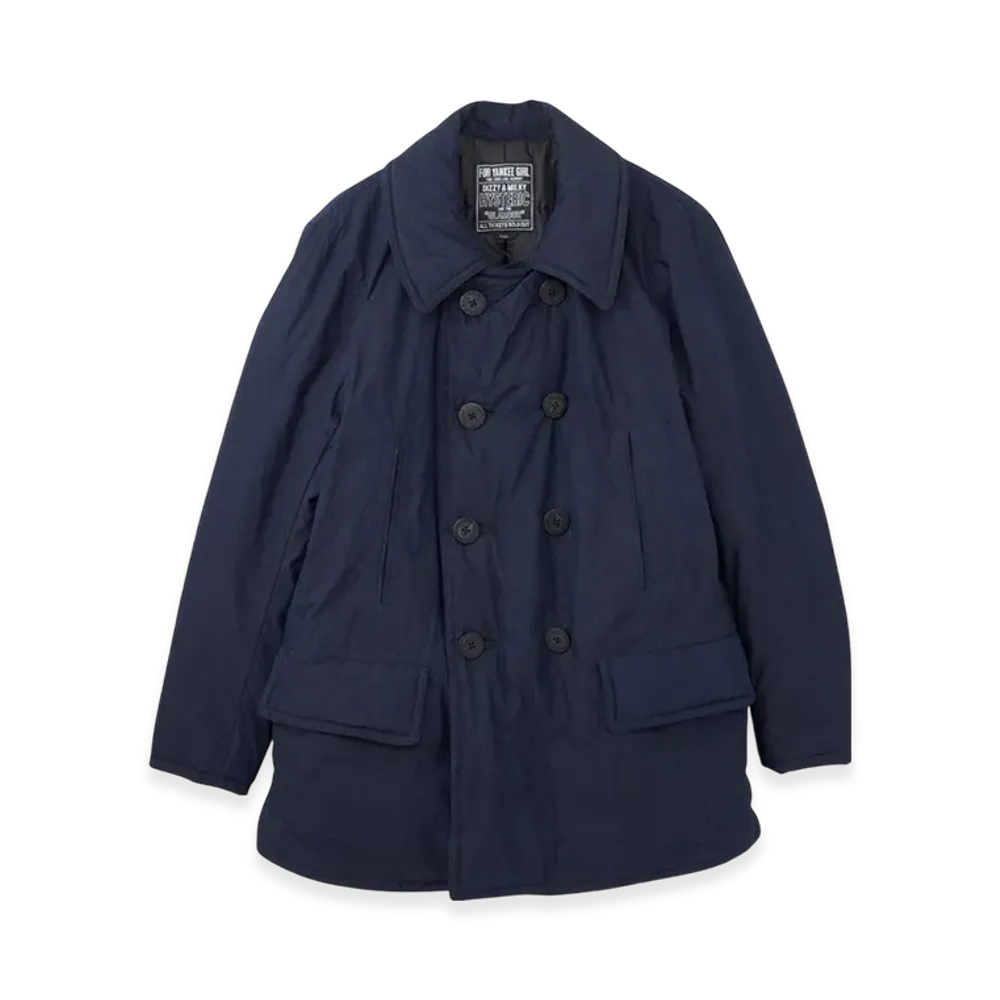 HYSTERIC GLAMOUR Primaloft Insulation P Coat "Dark Indigo Blue"