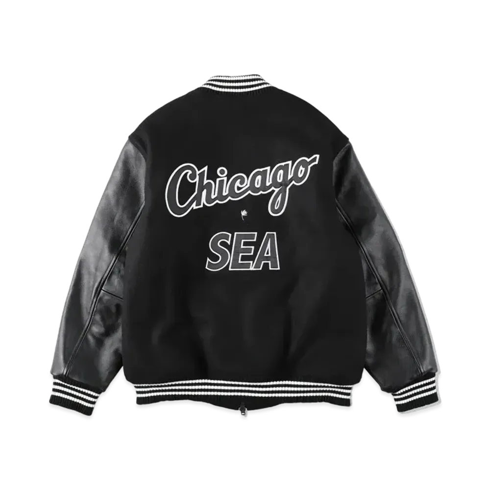 WIND AND SEA x MLB Versity Jacket "Whitesox"