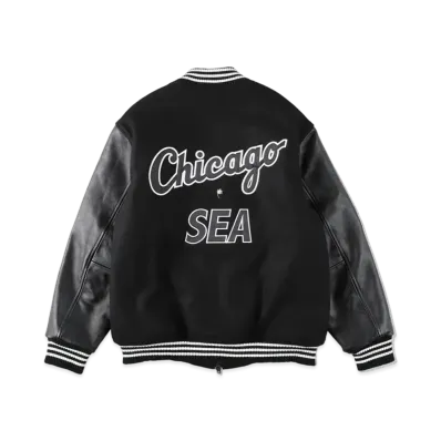 WIND AND SEA x MLB Versity Jacket "Whitesox"