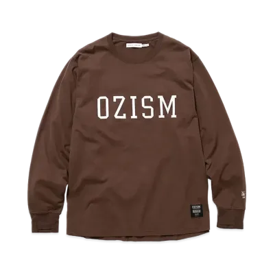 UNDERCOVER x nonnative OZISM Monk L/S Tee "OZISM" Cotton Jersey "Brown"