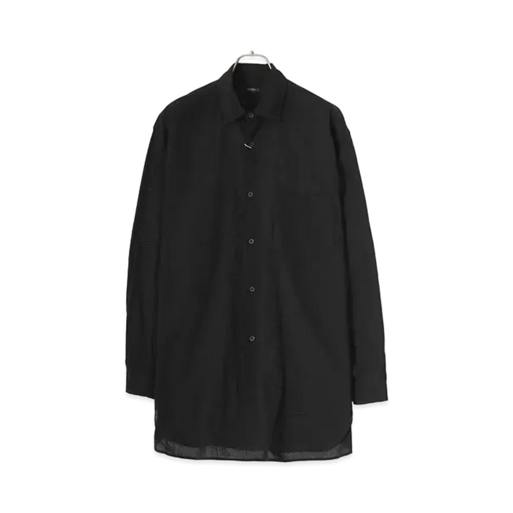 COMOLI Ox Shirt "Black"