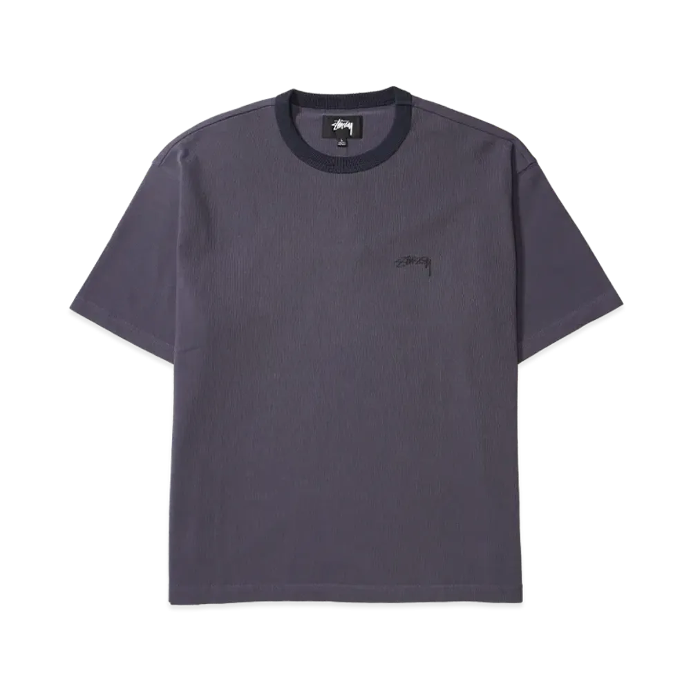 Stussy Ringer Tee "Blueberry"