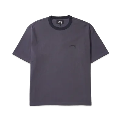 Stussy Ringer Tee "Blueberry"