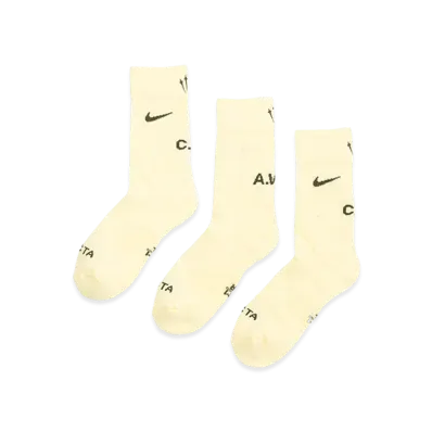 Nike x NOCTA Crew Socks 3 Pack "Yellow"