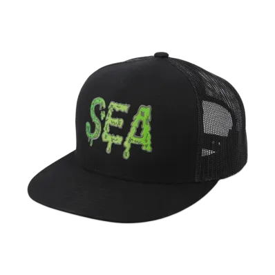 WIND AND SEA Zodiac Snake Mesh Logo Cap "Black"