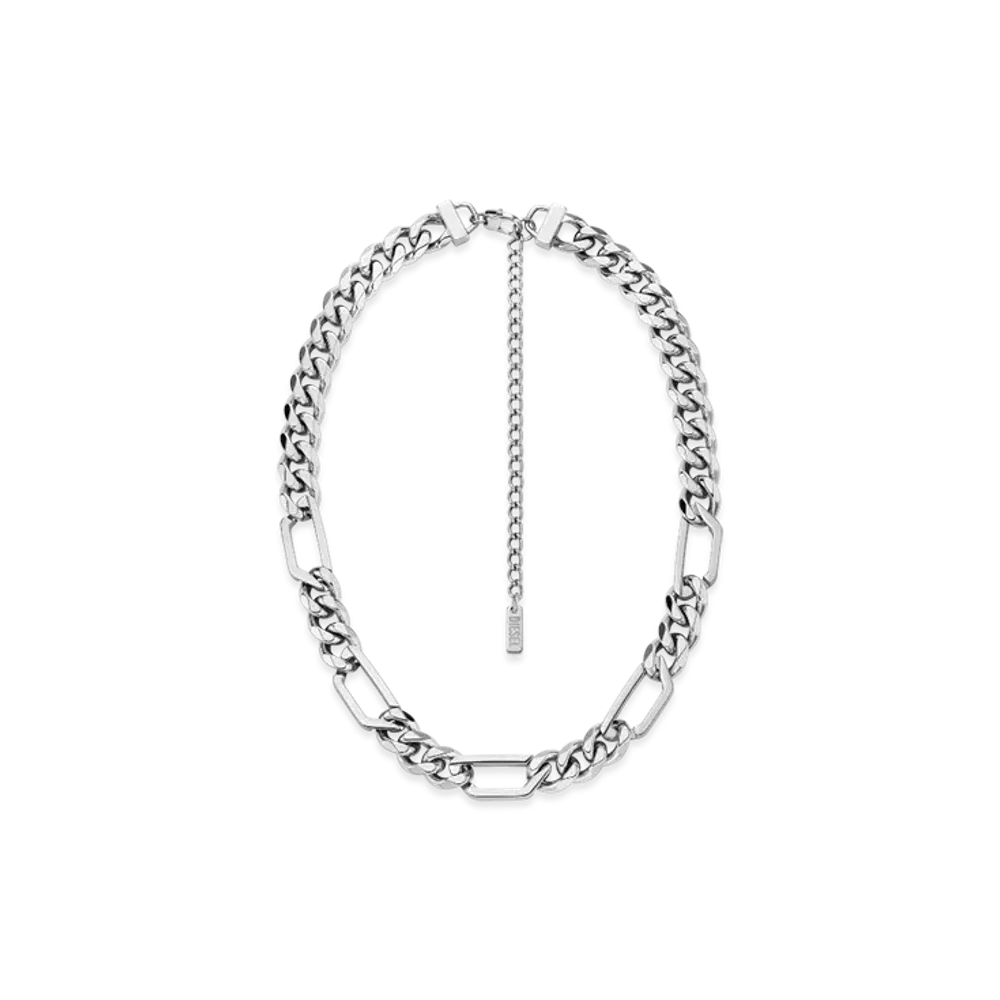 Diesel Dx1626040 Jewellery Stainless Steel Chain Necklace "Silver"