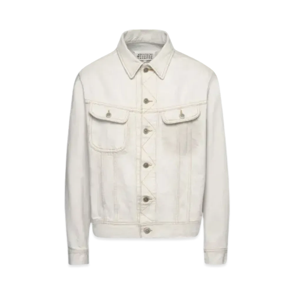 Maison Margiela Chalk Selvedge Denim Jacket "Ice"