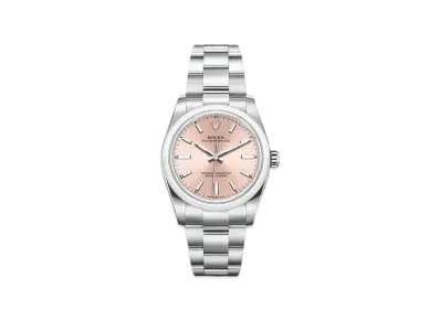 ROLEX Oyster Perpetual 34 Pink Dial 124200