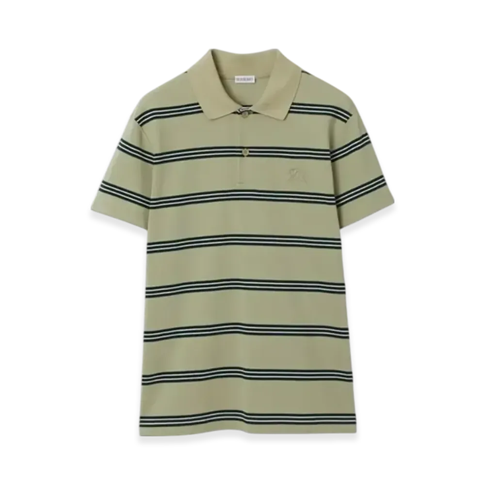 Burberry Stripe Cotton Polo Shirt "Shire"