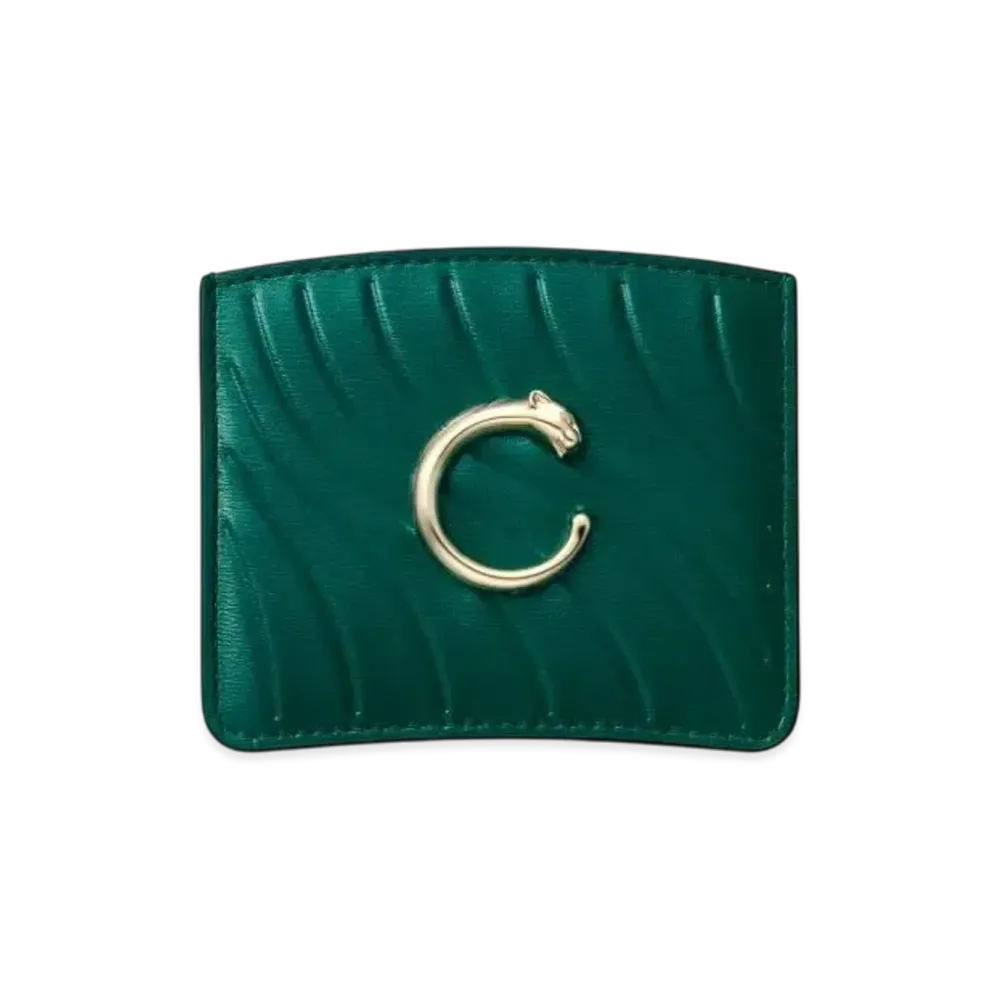 Cartier Simple Card Holder, Panthere de Cartier "Emerald Green"