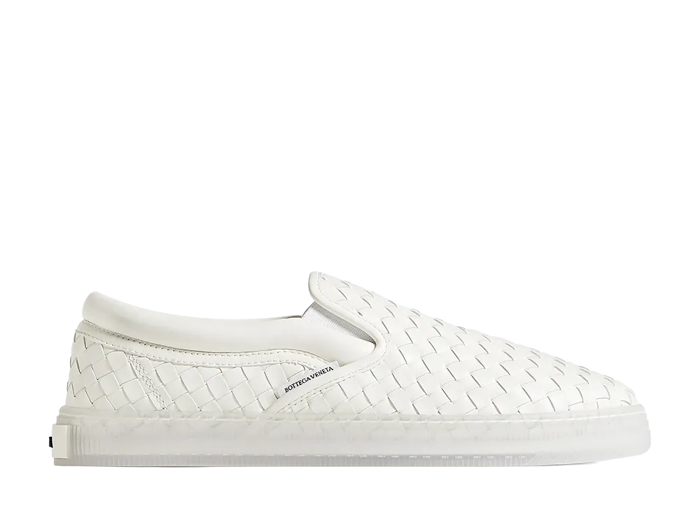 Bottega Veneta Women's Selena Sneakers "Alabaster"