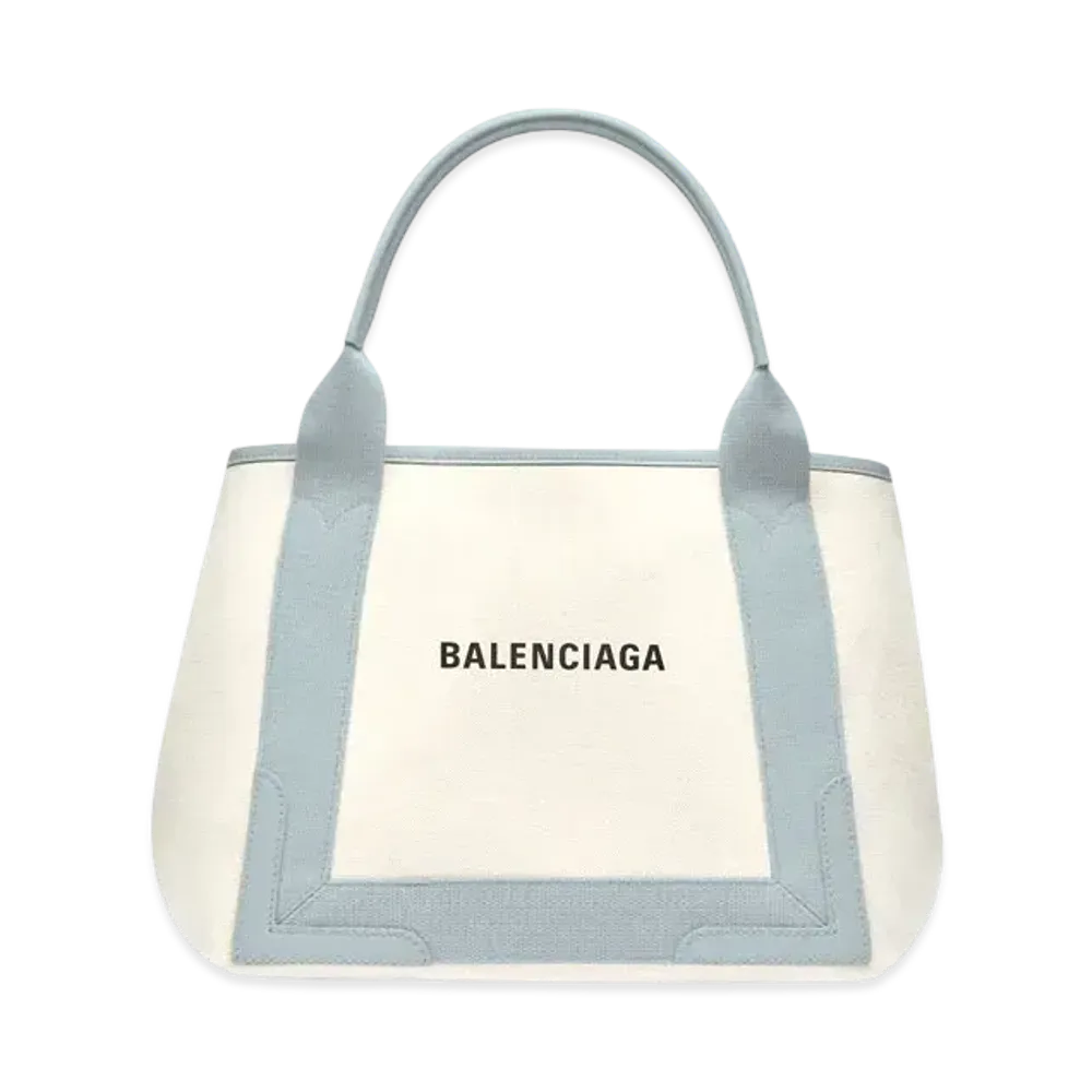 BALENCIAGA Navy Small Cabas "Blue"