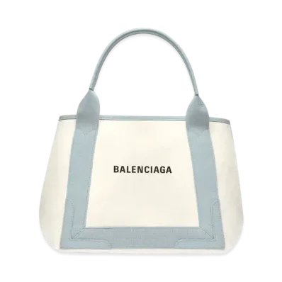 BALENCIAGA Navy Small Cabas "Blue"