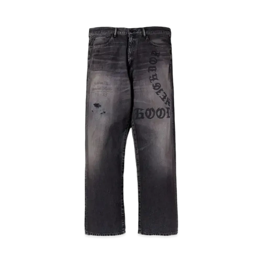 NEIGHBORHOOD Fade Denim Pants "Black"