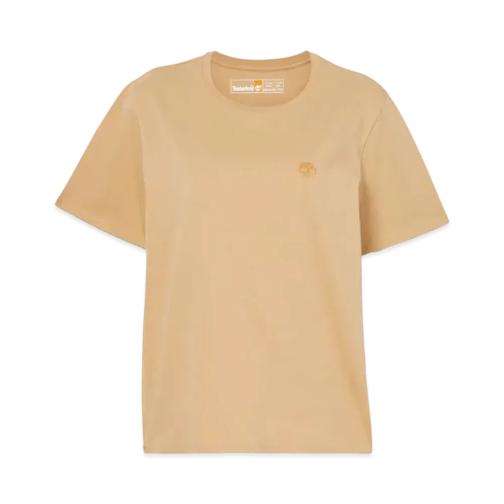 Timberland Ladies Short Sleeve Dunstan Tee "Light Wheat Boots"