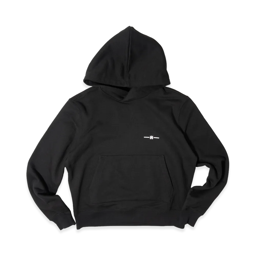 AMIRI Micro M.A. Bar Hoodie "Black"