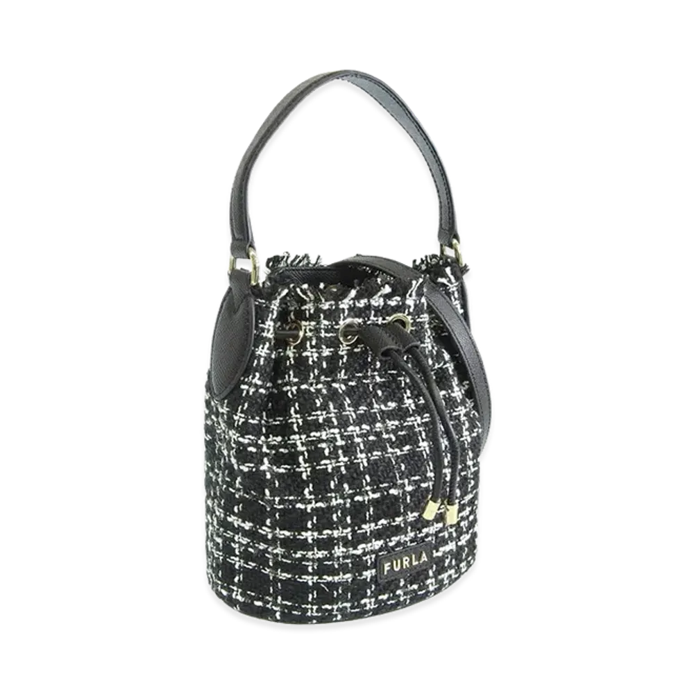 FURLA Clio Drawstring Mini "Black"