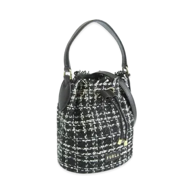 FURLA Clio Drawstring Mini "Black"
