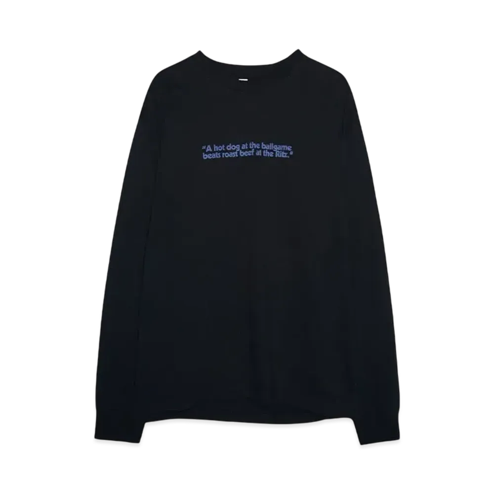 Reception L/S TEE RITZ "DARK NAVY"