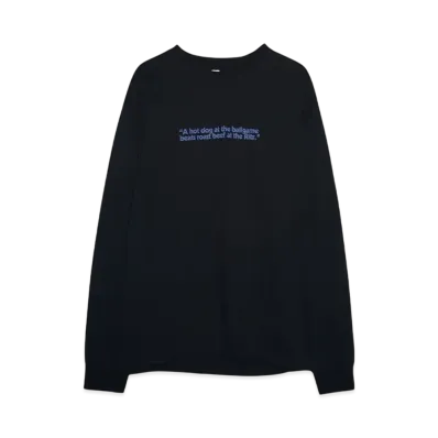Reception L/S TEE RITZ "DARK NAVY"