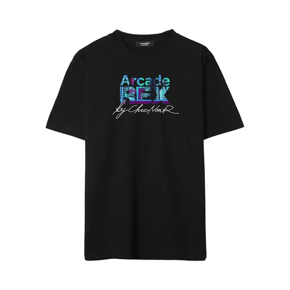 Arcade REX by ChroNoiR \ Arcade REX Key Visual S/S T-SHIRT "BLACK"