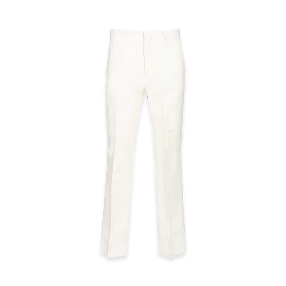 AMI PARIS Straight Fit Trousers "White"