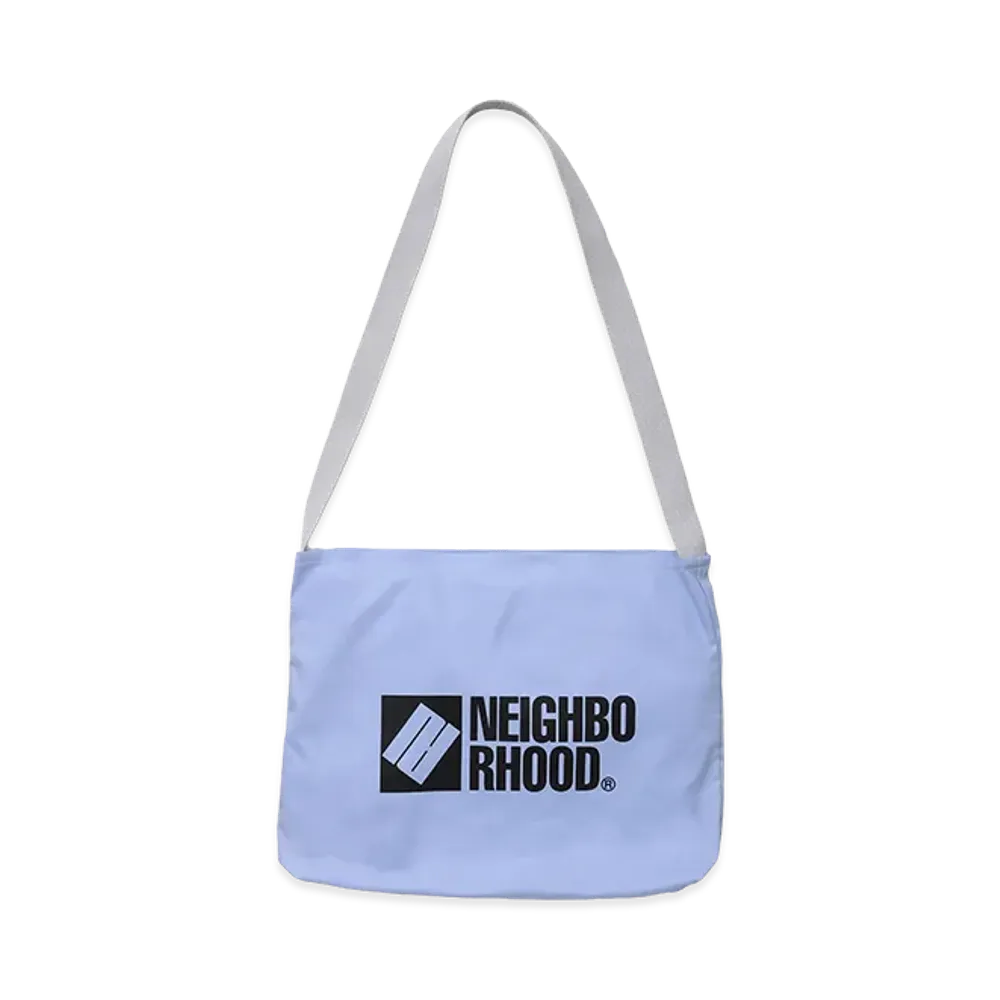 NEIGHBORHOOD Logo Shoulder Bag "Saxe"