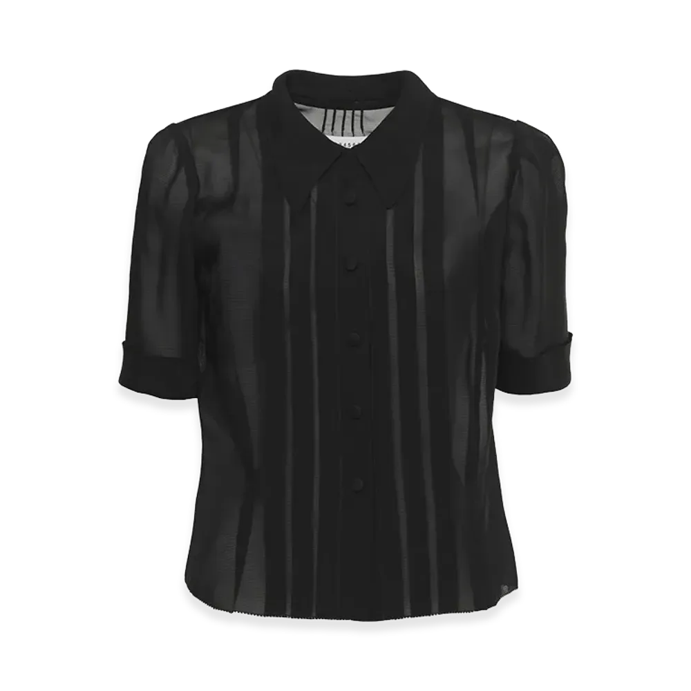 Maison Margiela Women's Shirts "Black"